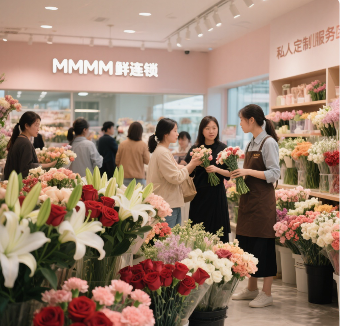鲜花店：新思路轻资产整合思维快速开上百家连锁