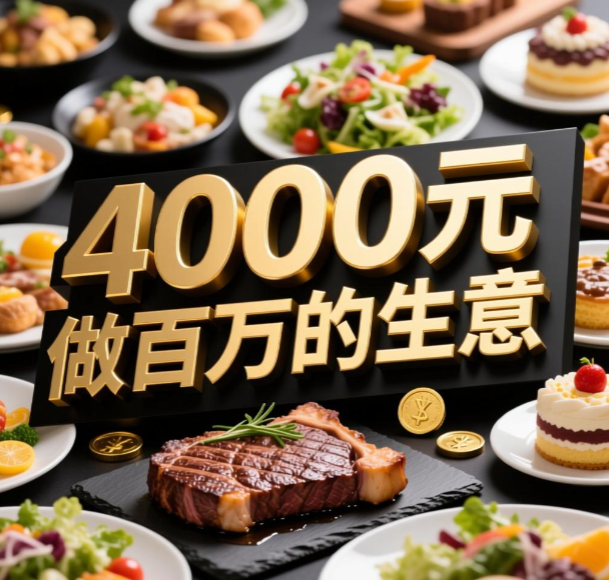 两个人4000元创业，整合杭州繁华区300平餐饮店共同发展，四两拨千斤