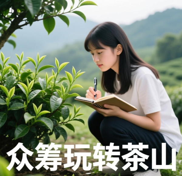小女生居然不花钱用众筹玩转1000座茶山估值超2亿